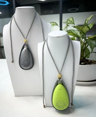 850 mAh pil ve <20dB düşük gürültü ile FCC sertifikalı giyilebilir hava temizleyicisi